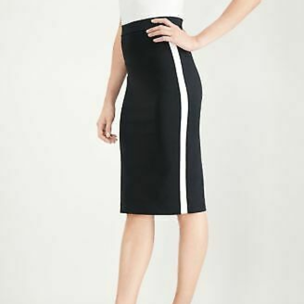 ALFANI Womens Midi Pencil Skirt